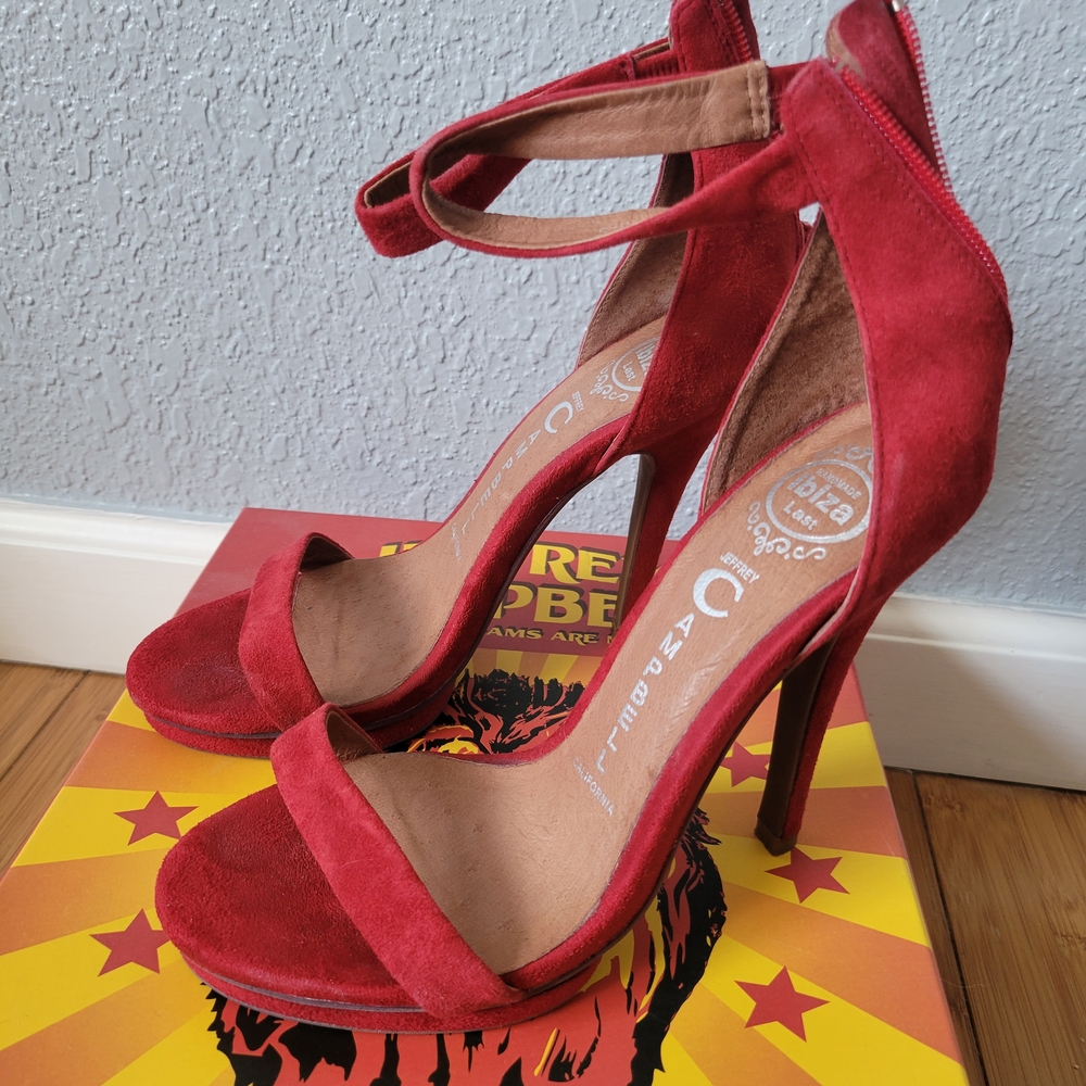 Jeffrey Campbell Burke Suede Heels